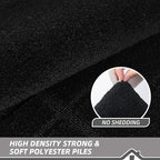 BEQHAUSE Door Mat 36" x 60", Non-Slip Door Mats Indoor Entryway Rugs Washable Low-Profile Absorbent and Stain Resist Floor Mats, Dog Door Mat for Front Back Door, Muddy Wet Shoes & Paws, Black