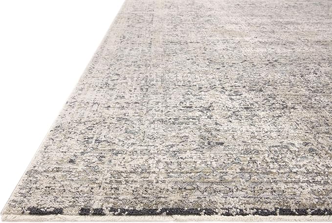 Loloi Amber Lewis Alie Collection ALE-01 Stone/Mist 7'-10'' x 10', .13'' Pile Height, Area Rug