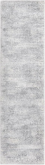 Unique Loom Finsbury Collection Area Rug - Sarah (2' x 8' Runner, Gray/ Ivory)