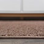 JONATHAN Y Haze Solid Low-Pile Brown Indoor Area Rug 6x9, Coastal,Bohemian,Minimalist,Classic, Easy-Cleaning for Living Room,Bedroom,Kitchen,Pet Friendly,Non-Shedding (SEU100J-6)