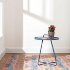 Dash and Albert Paint Chip Wool Area Rug - 5' x 8' Coral Graphic Hand Micro Hooked Accent Rug - Durable, High Traffic Areas Hallway, Living Room, Stairs