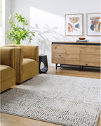 Livabliss x Our PNW Home Cascade Minimalist Area Rug, 12' x 15', Brown