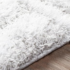 Livabliss Hapsburg Moroccan Shag Area Rug, 7'10" x 10'2", Light Gray