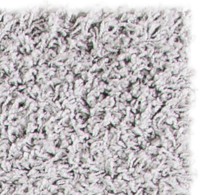 SAFAVIEH Area Rug 8x10 - Dallas Shag Collection - Large - Grey & Ivory, Trellis Pattern, Non-Shedding & Easy Cleaning, Plush Thick Pile, Ideal for Living Room, Bedroom, Dining Space (SGD257G)