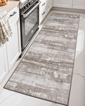 LUMI Washable Kitchen Rug 2x6 for Floor, Non Slip Runner Rugs with Rubber Backing, Low Pile Comfort Area Carpet for Standing, Living Room, Entryway, Laundry, Hallways