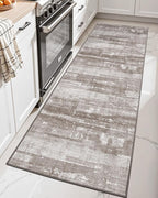 LUMI Washable Kitchen Rug 2x6 for Floor, Non Slip Runner Rugs with Rubber Backing, Low Pile Comfort Area Carpet for Standing, Living Room, Entryway, Laundry, Hallways