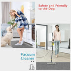 8ft Jute Hallway Rug Runner, Rubber Backed Extra Long Carpet Runner Mats for Hallway, Machine Washable Indoor Entryway Runner Rug, Grey