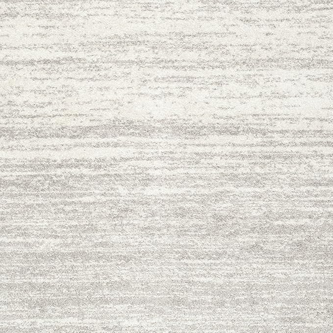 SAFAVIEH Adirondack Collection Area Rug - 5'1" x 7'6", Ivory & Silver, Modern Ombre Design, Non Shedding & Easy to Clean, Ideal for Living Room, Bedroom, Office, Dining Space (ADR113B)