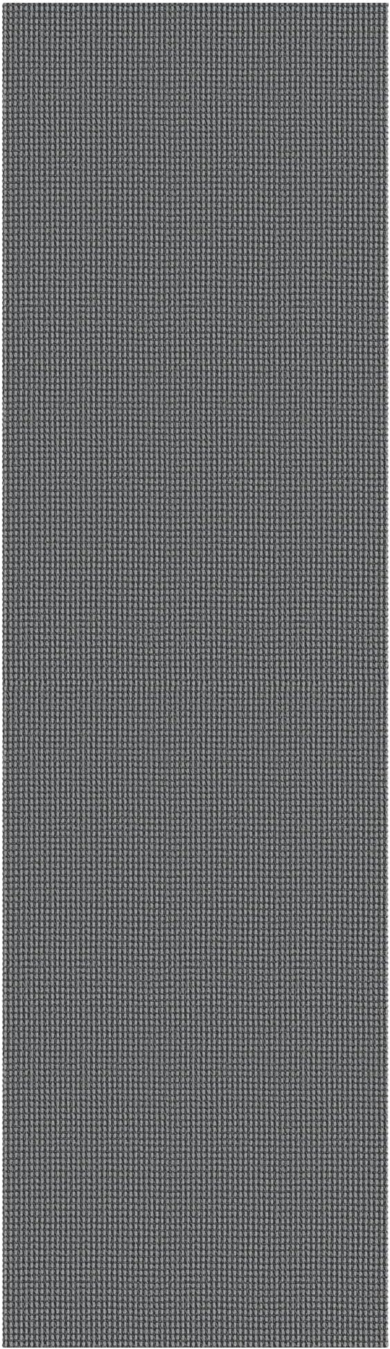 IOHOUZE Washable Exrea Long Hallway Runner Rug 3x14 Non Slip Rubber Backed Kitchen Runner Entryway Runner Indoor, Woven Rugs Floor Carpet for Kitchen Hall Entryway Stair,Dark Grey