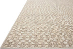 Loloi Amber Lewis Bexley Collection BEX-01 Natural/Birch 11'-6" x 15' Area Rug Neutral, Textured, Living, Bedroom, Dining, Carpet