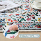 Rugcomf Runner Rug Washable Kitchen Runner 2'x 6'Runner Rug Floral Non-Slip for Entryway Indoor Soft Carpet Runner for Hallways, Kitchen, Laundry, Bedroom, Bathroom(Colorful)