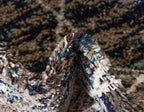 Unique Loom Trellis Frieze Collection Area Rug - Geometric (3' x 5' Oval, Blue Multi/ Ivory)