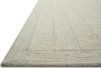 Loloi Chris Loves Julia Francis Collection FRA-03 Silver/Sky 7'-9" x 9'-9" Area Rug