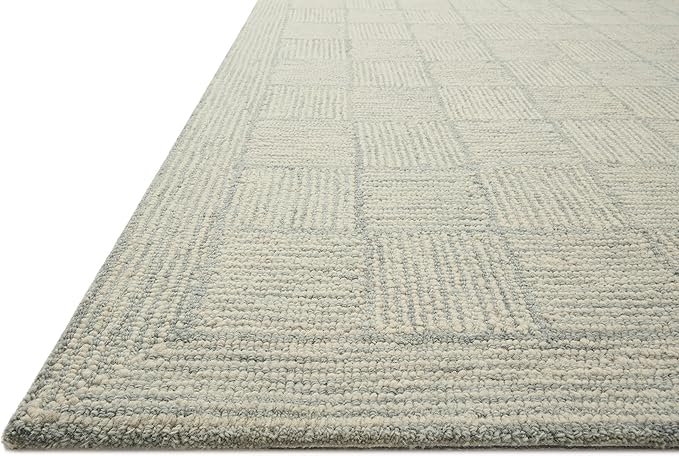 Loloi Chris Loves Julia Francis Collection FRA-03 Silver/Sky 2'-0" x 5'-0" Accent Rug