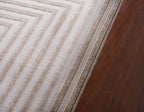 Unique Loom Sabrina Soto Outdoor Collection Geometric, Modern, Vibrant, Carved Area Rug (4' 0 x 6' 0 Rectangular, Beige)