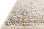 Loloi Teagan Collection TEA-03 Ivory/Sand 7'-11" x 10'-6" Area Rug, Large, Soft Neutral Rug, High-Traffic for Living Room, Bedroom, Home Office, Dining Area