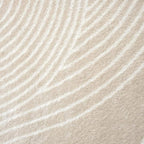 Abani Nuevo Collection Area Rug - Transitional Beige/Cream Design -9' x 12' - Easy to Clean - Durable for Kids and Pets - Non-Shedding - Medium Pile - Soft Feel - for Living Room, Bedroom & Office
