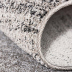 Rugs.com Angelica Collection Rug – 7' x 10' Light Gray Medium Rug Perfect for Bedrooms, Dining Rooms, Living Rooms