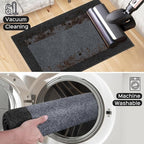Machine Washable Kitchen Rug 32" x 72", Non Slip Indoor Door Rug, Absorbent Entrance Runner Rug for Bedroom, Hallway, Bathroom, Floor (Roll Packing)