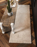 Unique Loom Solo Collection Area Rug - Calabasas (2' 2" x 8' Runner, Ivory)
