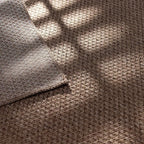 CAMILSON Indoor and Outdoor Runner Rug Natural Solid Boho Woven Design Easy-Cleaning Non Shedding Farmhouse Living Room Bedroom Garden Patio and Kitchen Washable Outside Carpet Alfombras (2x7)