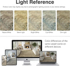 Fmfunctex 9x12 Washable Area Rug Brown Vintage Neutral Distressed Oriental Large Non Slip Carpet for Living Room Bedroom Soft Low Pile Indoor Mat Retro Throw Rug for Dining Room Kitchen Office Nursery