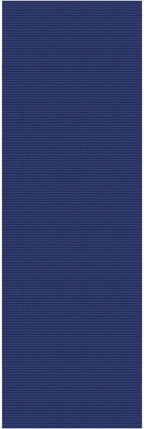 KOZYFLY Runners for Hallways 2.6x8 ft Washable Kitchen Runner Non Slip Rubber Backed Hall Runners Cotton Entryway Runner Rugs Floor Carpet for Indoor Backdoor Bedroom Kitchen, Royal Blue/Navy