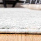 SAFAVIEH Area Rug 9x12 - Tulum Collection - Large - Light Grey & Ivory, Moroccan Boho Tribal Design, Non-Shedding & Easy to Clean, Ideal for Living Room, Bedroom, Dining Space (TUL272F)