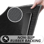 Timo Indoor Doormat, Front Door Mat 36"x59" Absorbent Rubber Backing Non Slip Door Mats, Machine Washable Resist Dirt Low Profile Rugs for Entryway, Front Door Rugs Indoor for Muddy Wet Shoes, Black