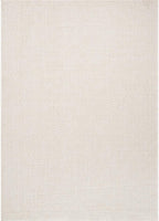 Easy Jute Rugs 4x6 White Color Living Room Indoor Outdoor Area Rug for Farmhouse Patio and Kitchen Rug High Traffic Washable Easy to Clean Solid Boho Woven Design Outside Carpet (4 x 6)