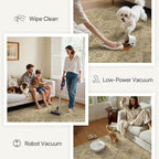 Bavni 6x9 Area Rugs for Living Room, Machine Washable Rug Non Slip, Vintage Chenille Distressed Print Carpet, Large Low Pile Ultra-Thin Lightweight Rugs for Bedroom, Dining Room, Office, Nut Brown
