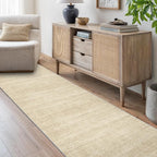 Art&Tuft Non-Slip Runner Rug - 2x6 Runner Rug Washable Low-Pile Rugs Runners, Soft Distressed Carpet Runner for Bedroom Bathroom Kitchen Laundry Living Room, Brown