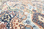 Unique Loom Narenj Collection Classic Traditional Medallion Textured Design Area Rug, 3 x 13 ft, Ivory/Tan