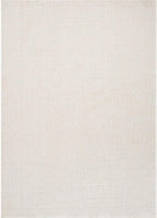 Easy Jute Rugs 5x7 White Color Living Room Indoor Outdoor Area Rug for Patio Farmhouse and Kitchen Rug High Traffic Easy to Clean Washable Solid Boho Woven Design Outside Carpet (5 x 7)