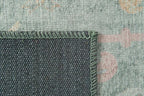 Revival Rugs Nimbus 6'x9' Zero-Shedding Area Rug for Living Room Bedroom - Oeko-TEX Certified, Low Pile, Spot Clean, Confetti, Mint Green