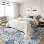 5x7 Area Rugs Living Room: Washable Large Abstract Soft Rug Stain Resistant Indoor Non-Slip Carpet for Men Modern Home Enthusiasts Aged 25-45 - High Traffic Areas - Bedroom Office Apartment