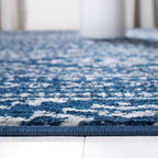 SAFAVIEH Tulum Collection Runner Rug - 2' x 13', Navy & Ivory, Moroccan Boho Tribal Design, Non-Shedding & Easy to Clean, Ideal for Living Room, Hallway, Foyer, Bedroom (TUL272N)