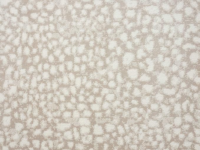 Abani Beige Cheetah Print Area Rug Rugs, Arto Collection - Contemporary Durable Accent Rug (3' x 5')