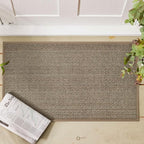 Artoid Mode Non Skid Washable Kitchen Rugs Mats Doormat, Rubber Backing Absorbent Rugs for Kitchen Door Mat Kitchen Mats Floor Mats Front of Sink 17x29 Inch