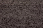 Unique Loom Solid Shag Collection Area Rug (8' Square, Graphite Gray)