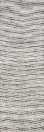 Nuloom Penelope Light Grey/Ivory, 2'6" x 8', Hand-Braided, Wool & Cotton, Soft and Textured, High Traffic, Stain Resistant, Easy Clean, Durable Runner for Bedroom, Living Room, Dining, Entryway