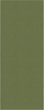 Braided Runner Rug 2x5 Ft Washable Runners for Hallways Non Slip Rubber Backed Kitchen Runners Cotton Entryway Runner Indoor, Woven Floor Carpet for Hall Kitchen Bedroom, Green