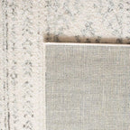 SAFAVIEH Tulum Collection Accent Rug - 2'7" x 4'5", Ivory & Grey, Moroccan Boho Tribal Design, Non-Shedding & Easy to Clean, Ideal for Front Door, Kitchen, Entryway, Accent Space (TUL272A)