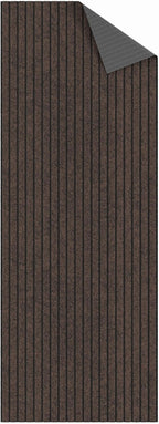 Ottomanson 2'7" x 44' Hallway Runner with Scraper Pile - Extra Durable Non-Slip Rug Mat for Indoor & Outdoor Use - Ideal for Kitchen, Entryway & Garage - High-Traffic Carpet, Brown