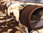 Unique Loom Espahan Collection Area Rug - Cape Cod (6' 1" x 9' Rectangle, Brown/ Beige)