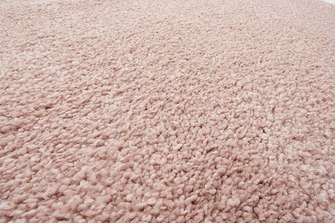 Unique Loom Solo Collection Area Rug - Calabasas (6' 1" Round, Pink)