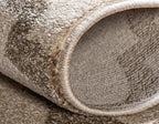 Rugs.com Lattice Collection Rug – 20 Ft Runner Beige Medium Rug Perfect for Hallways, Entryways