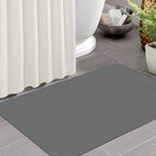 IOHOUZE Small Area Rug 2x3 Washable Woven Rugs for Entryway Non Slip Rubber Backed Front Door Rugs Indoor Doormat Throw Rug Floor Carpet for Entrance Kitchen, Dark Grey
