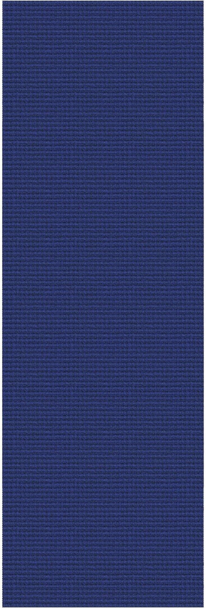 Braided Runner Rug 2x7 Ft Washable Runners for Hallways Kitchen Runner Rug Rubber Backed Cotton Entryway Runner Indoor, Woven Floor Carpet for Hall Kitchen Bedroom, Royal Blue/Navy