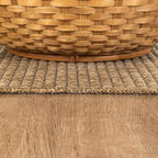 CAMILSON Easy Jute Rug 9x12, Large Indoor Outdoor Natural Color Farmhouse Area Rugs for Living Room Patio and Kitchen Rug, Solid Boho Woven Design, Easy-Cleaning, Washable Outside Carpet (9 x 12)